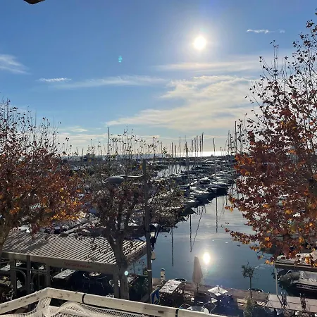 Daire Le Petit Pinson Meerblick Port Golfe-Juan